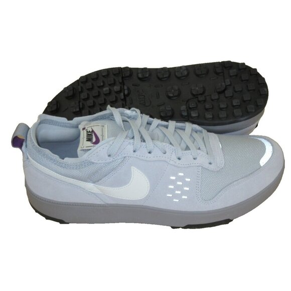 Nike Men's C1TY Suede Mesh Shoes Cement Grey Summit White Sizes NIB FZ3863 007 - Picture 2 of 7